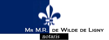 Notariskantoor Mr M.R. de Wilde de Ligny